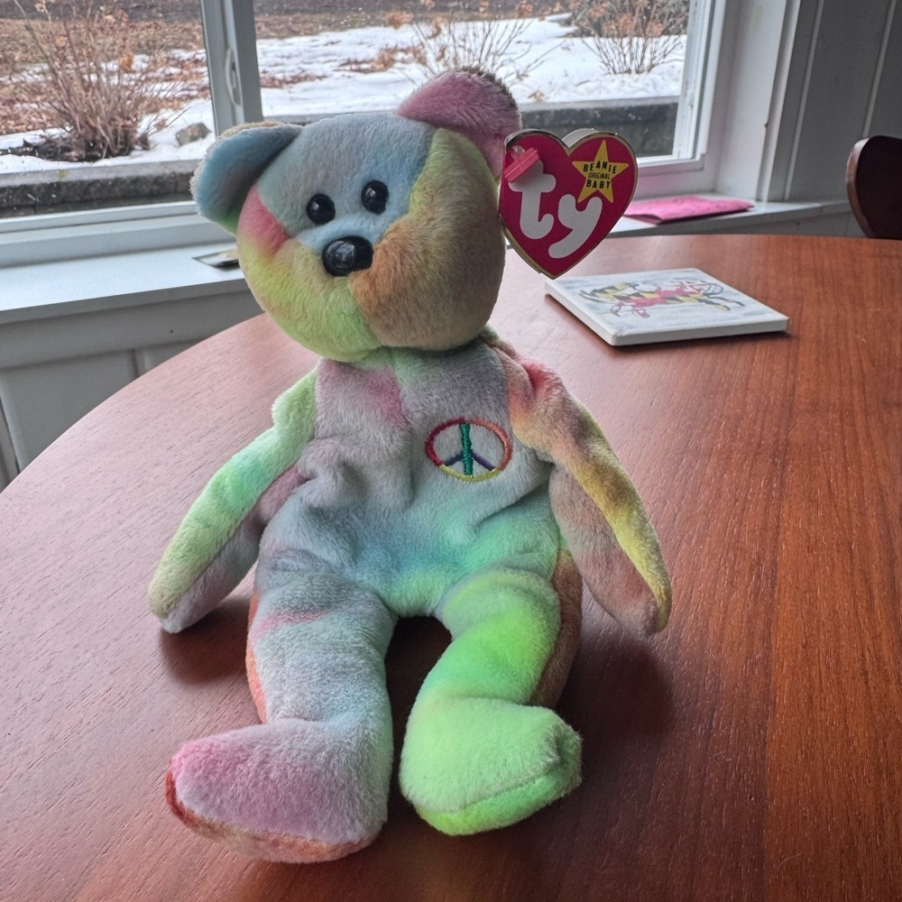 Ty Beanie Baby “Peace” bear (1996)